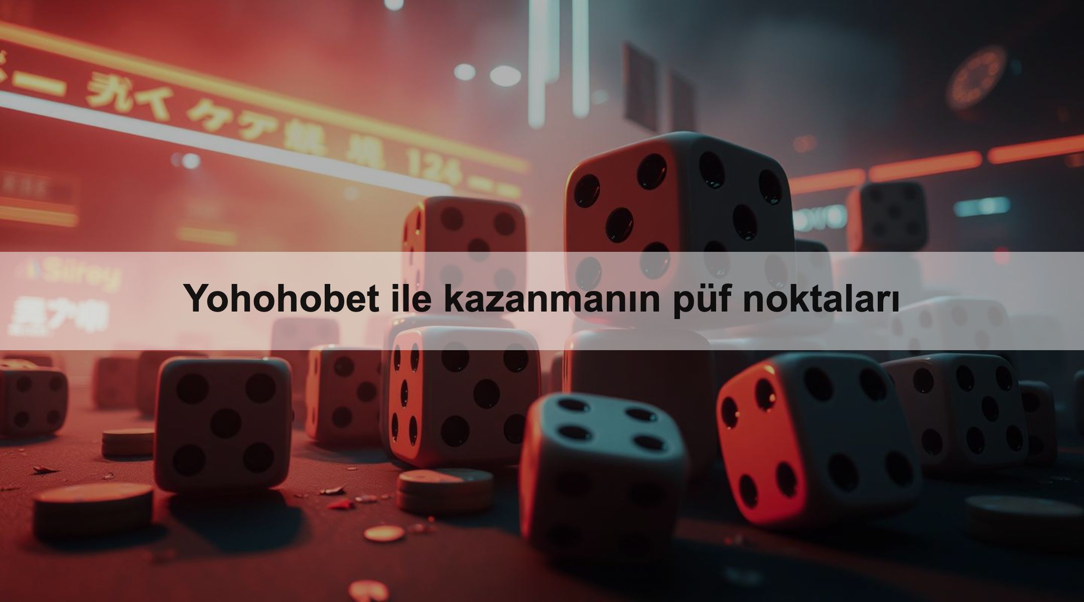 Yohohobet ile kazanmanın püf noktaları 1 Yohohobet ile kazanmanın püf noktaları