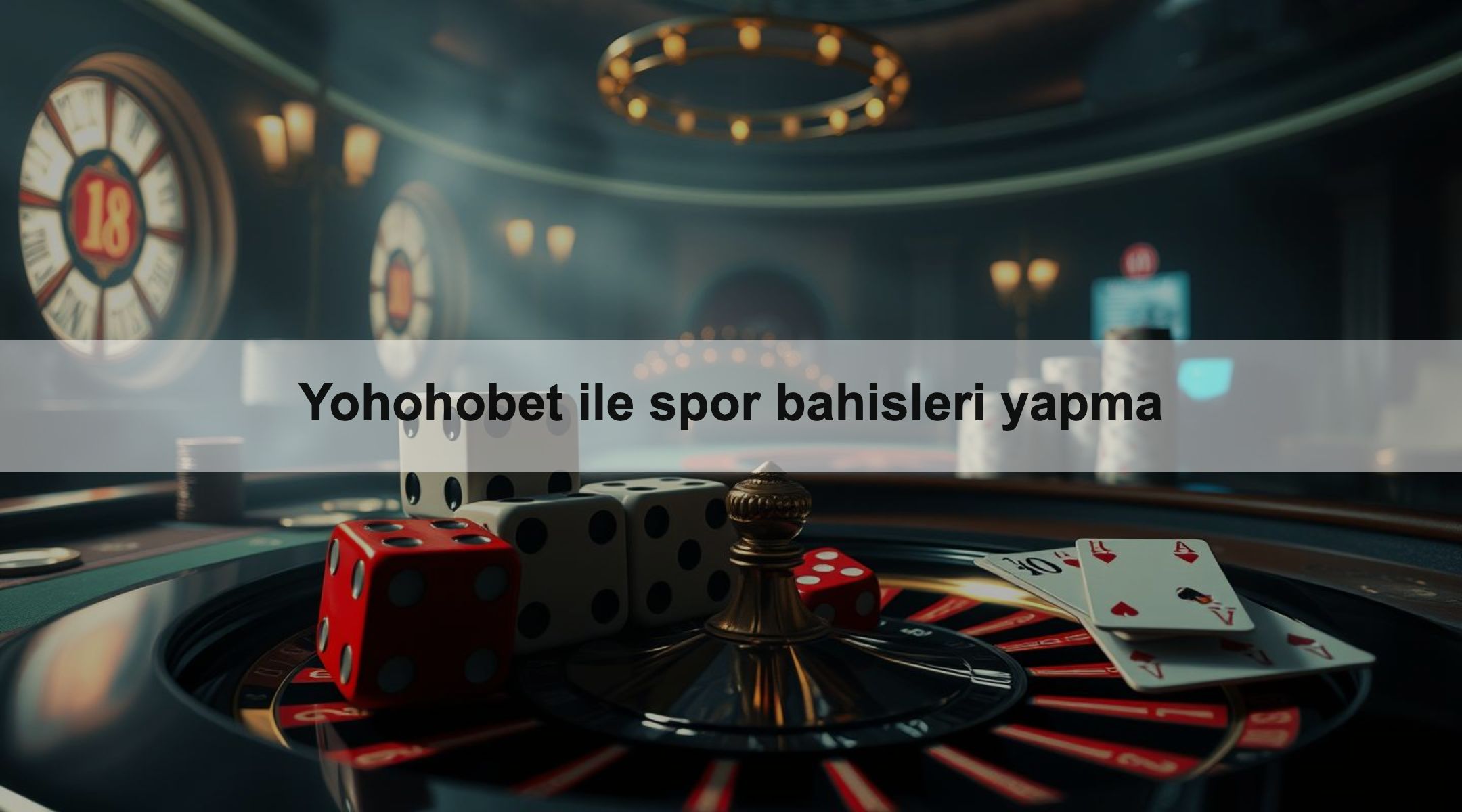 Yohohobet ile spor bahisleri yapma 1 Yohohobet ile spor bahisleri yapma