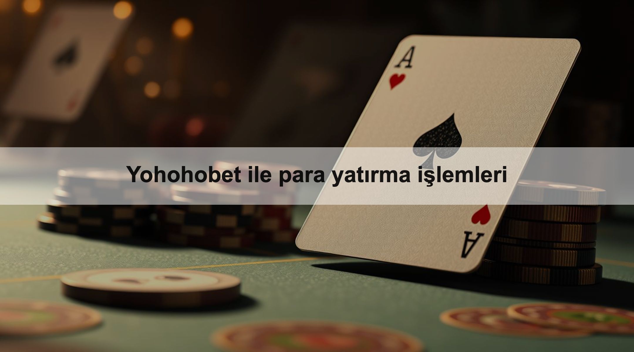 Yohohobet ile para yatırma işlemleri 1 Yohohobet ile para yatırma işlemleri